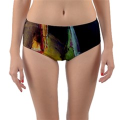 Cosmicchristmastree Reversible Mid-waist Bikini Bottoms by chellerayartisans