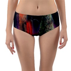 Tree&presents Reversible Mid-waist Bikini Bottoms by chellerayartisans