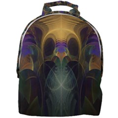 Fractal Colorful Pattern Design Mini Full Print Backpack by Wegoenart