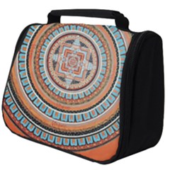 Mandala Art Painting Acrylic Full Print Travel Pouch (big) by Wegoenart