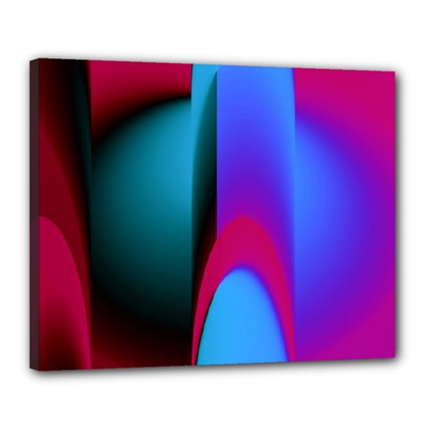 Abstract Art Abstract Background Canvas 20  X 16  (stretched) by Wegoenart