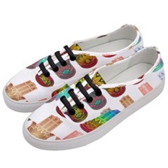 Evil Eye Protection Charm Colorful Women s Classic Low Top Sneakers by Wegoenart