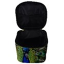 Peacock Close Up Plumage Bird Head Make Up Travel Bag (Small) View3