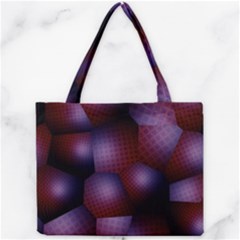 Fractal Rendering Mini Tote Bag by Wegoenart