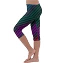 Background Texture Pattern Kids  Lightweight Velour Capri Leggings  View2