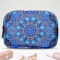 Fractal Mandala Abstract Make Up Pouch (small) by Wegoenart