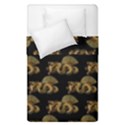 Dragon Motif Print Pattern Duvet Cover Double Side (Single Size) View1