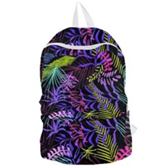 Leaves Nature Design Plant Foldable Lightweight Backpack by Pakrebo