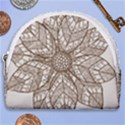 Flower Mandala Christmas Xmas Horseshoe Style Canvas Pouch View1