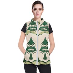 Oh Christmas Tree Women s Puffer Vest by DeneWestUK