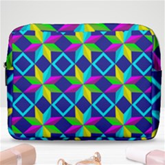 Pattern Star Abstract Background Make Up Pouch (large) by Pakrebo