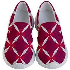 Christmas Background Wallpaper Kids  Lightweight Slip Ons by Pakrebo