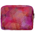 Abstract Background Texture Make Up Pouch (Large) View2