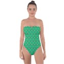 Texture Background Template Rustic Tie Back One Piece Swimsuit View1