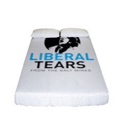 Liberal Tears Funny Screeching Democrat Screaming Fitted Sheet (full/ Double Size) by snek