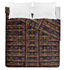 Surrounded By  Ornate  Loved Candle Lights In Starshine Duvet Cover Double Side (queen Size) by pepitasart