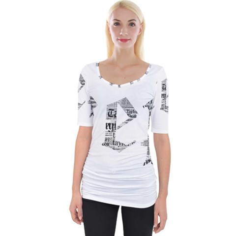Taylor Swift Wide Neckline Tee by taylorswift