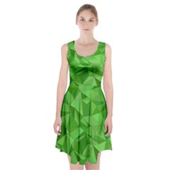 Mosaic Tile Geometrical Abstract Racerback Midi Dress by Mariart