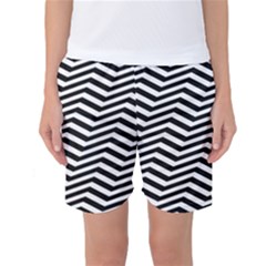 Zigzag Chevron Women s Basketball Shorts by Mariart