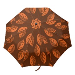 Pattern Leaf Plant Folding Umbrellas by Mariart