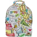 Doodle New Year Party Celebration Mini Full Print Backpack View1