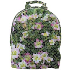 Mosaic Structure Pattern Background Mini Full Print Backpack by Pakrebo