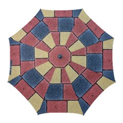 Model Mosaic Wallpaper Texture Golf Umbrellas by Pakrebo