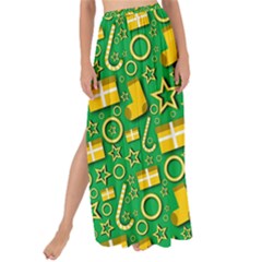 Paper Tissue Wrapping Maxi Chiffon Tie-up Sarong by Pakrebo