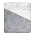 Lace Flower Planet And Decorative Star Duvet Cover (Full/ Double Size) View1