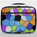 Stained Glass Colourful Pattern Full Print Lunch Bag View1