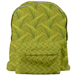 Autumn Leaves Pattern Giant Full Print Backpack by LoolyElzayat