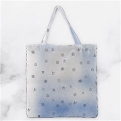 Simple Minimal Shapes Brushes Design Grocery Tote Bag by LoolyElzayat