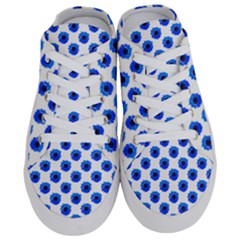Sunflower Digital Paper Blue Half Slippers by Mariart