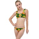 Seamless Orange Pattern The Little Details Bikini Set View1