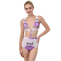 Donuts Sweet Food Tied Up Two Piece Swimsuit by Mariart