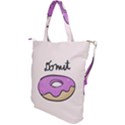 Donuts Sweet Food Shoulder Tote Bag View2
