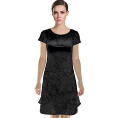 Back To Black Cap Sleeve Nightdress by WensdaiAmbrose