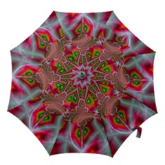 Fractal Art Pictures Digital Art Hook Handle Umbrellas (medium) by Pakrebo