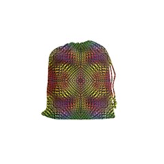 Pattern Background Drawstring Pouch (small) by Pakrebo