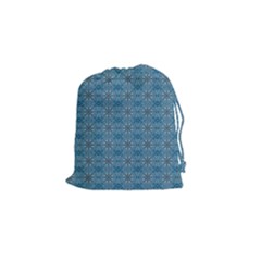 Background Image Pattern Drawstring Pouch (small) by Pakrebo