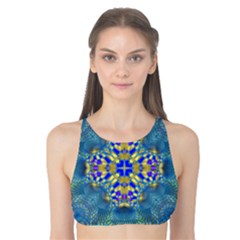 Tile Background Image Graphic Tank Bikini Top by Pakrebo