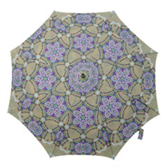 Ornament Kaleidoscope Hook Handle Umbrellas (small) by Pakrebo
