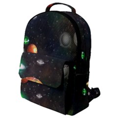 Galactic Flap Pocket Backpack (small) by WensdaiAmbrose