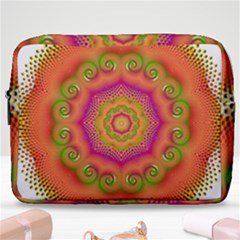 Pattern Colorful Abstract Make Up Pouch (large) by Pakrebo