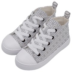 Ní Neart Go Cur Le Chéile Kids  Mid-top Canvas Sneakers by WensdaiAmbrose