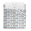XO Valentines day pattern Duvet Cover Double Side (Full/ Double Size) View2