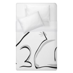 Dog Cat Animal Pet Cute Duvet Cover (single Size) by Wegoenart