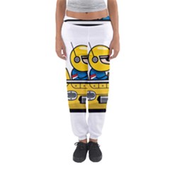 Cartoon Space Racer Galaxy Science Women s Jogger Sweatpants by Wegoenart