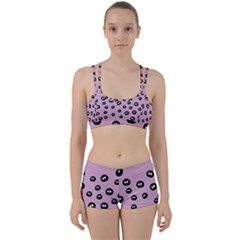 Totoro - Soot Sprites Pattern Perfect Fit Gym Set by Valentinaart