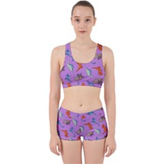Dinosaurs - Violet Work It Out Gym Set by WensdaiAmbrose